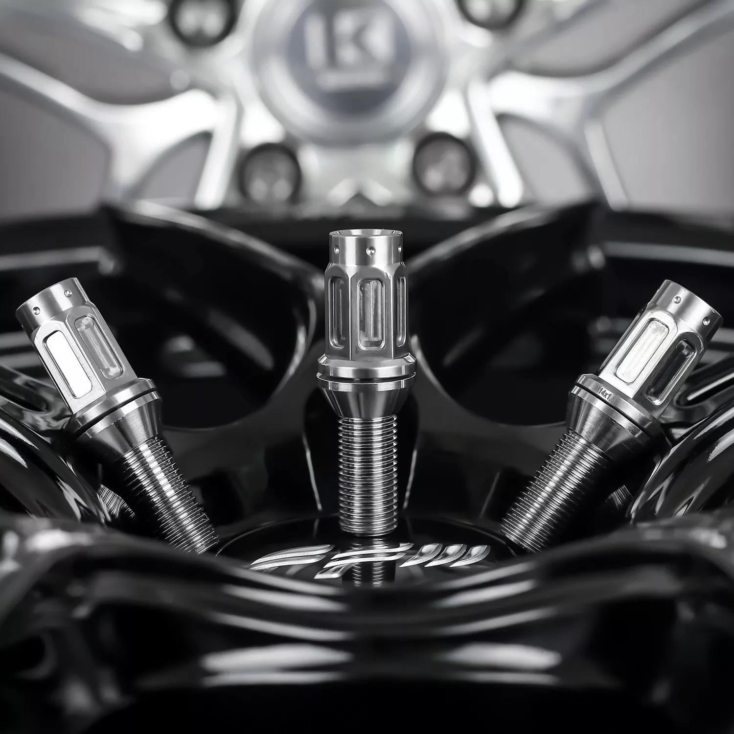 Carved Titanium Screw